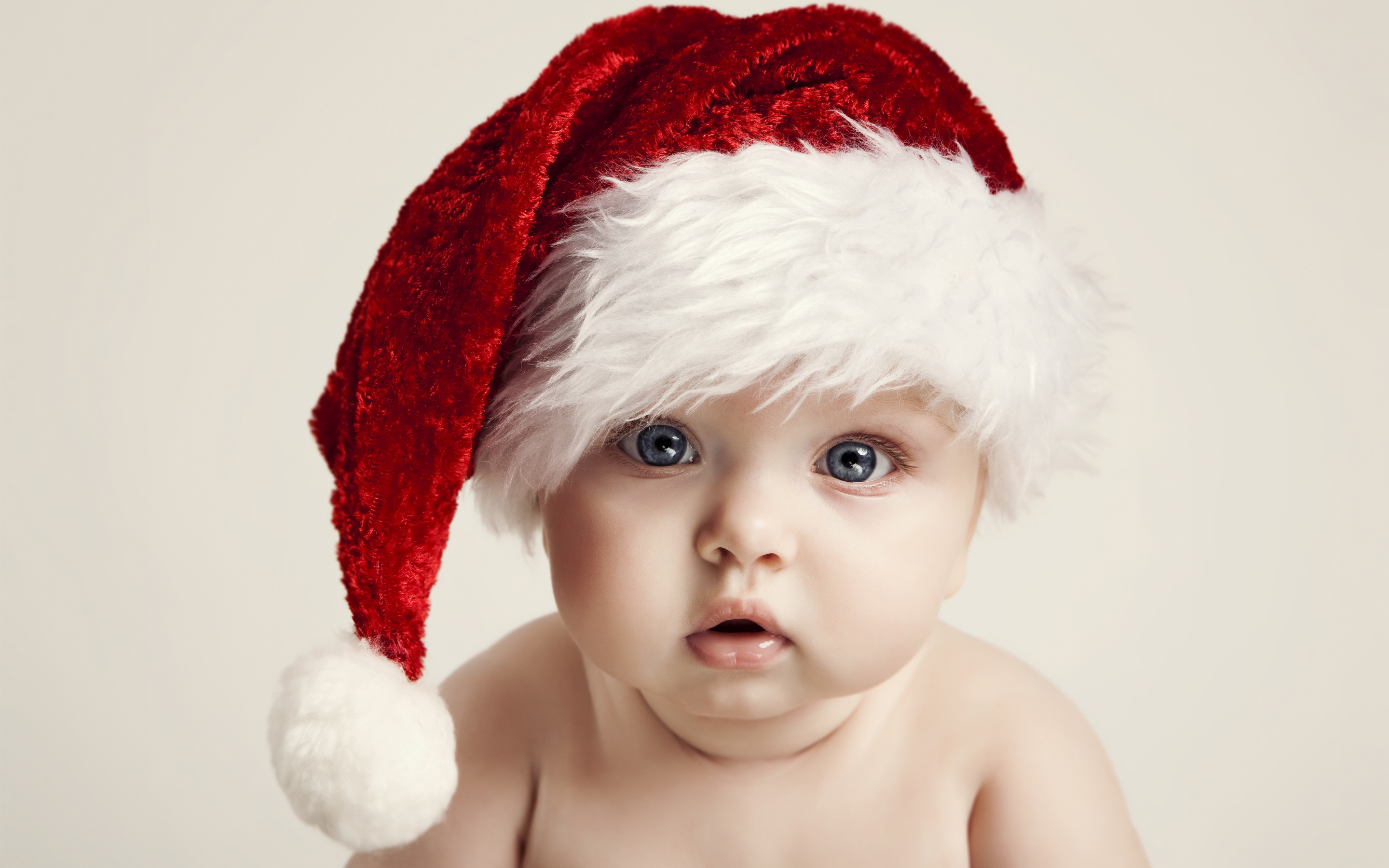 Cute Baby Santa Hat